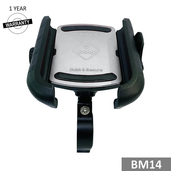 BOBO BM14 Silver quick release bike phone holder
BOBO bike phone holder with quick buckle
