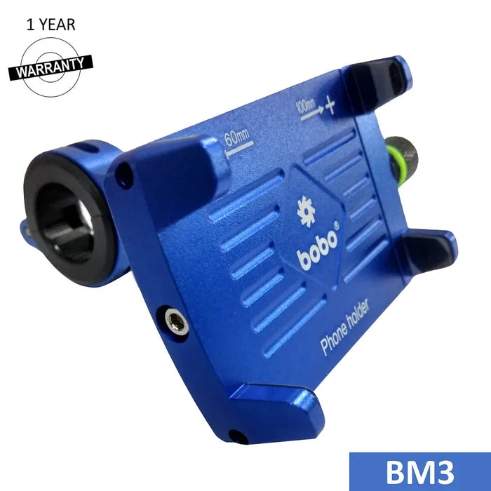 Bobogears Aluminium Bike Phone Holder with Adjustable Clamp
Bobogears BM3 Phone Mount