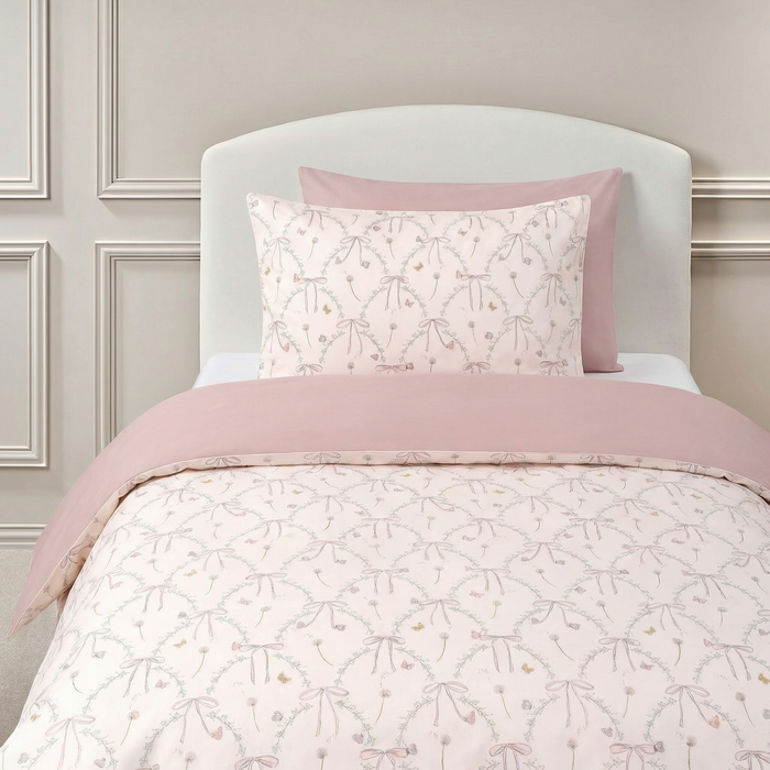 Bows & Butterfly Kisses Twin Set in Pink