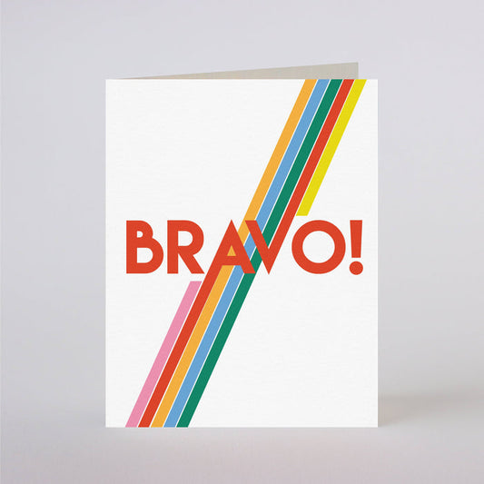 BRAVO! - greeting card