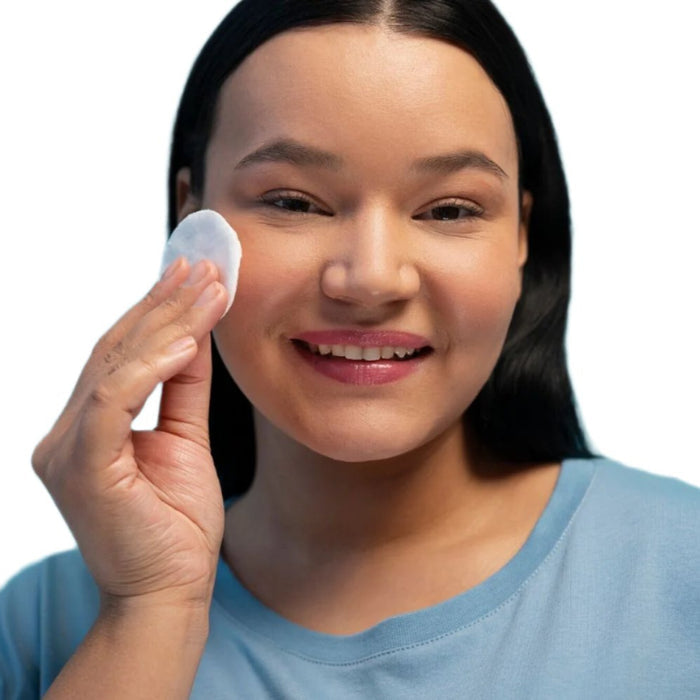 after using brightening facial toner to reduced dark spots