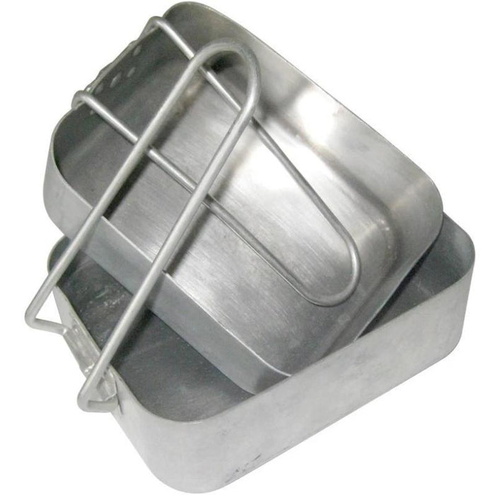British 2 Piece Alloy Mess Kit - British Army Surplus - Mess Kits