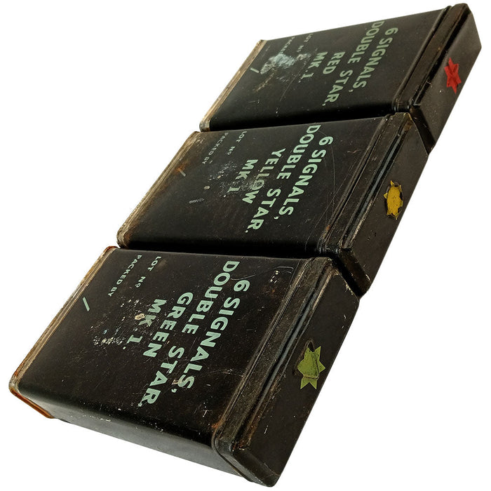 British Army WW2 Mk1 Signal Flare Tin - British Army Surplus - Boxes