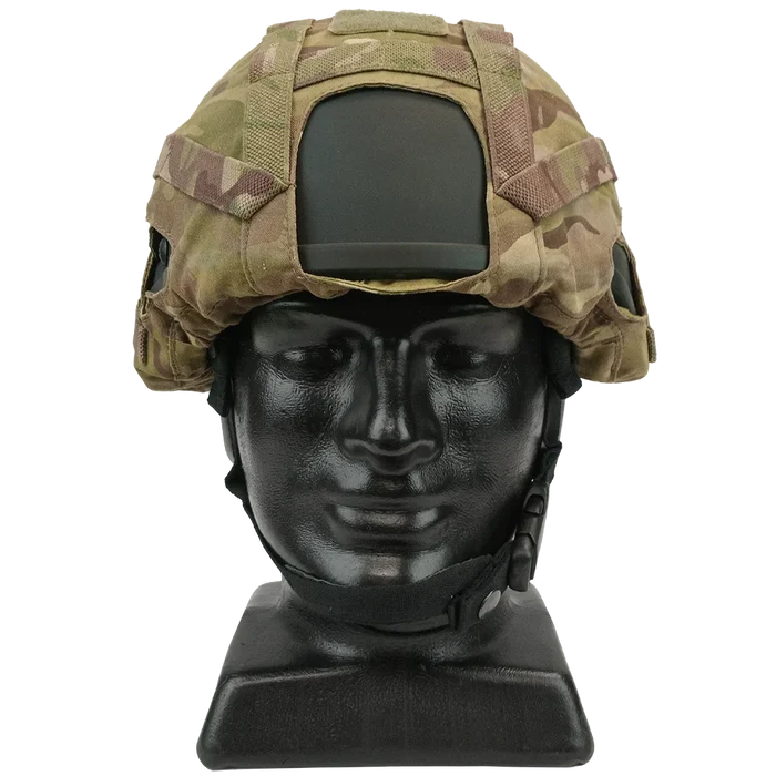 British MTP Virtus Helmet Cover - NVG and Rail Cutouts - British Army Surplus - Helmets