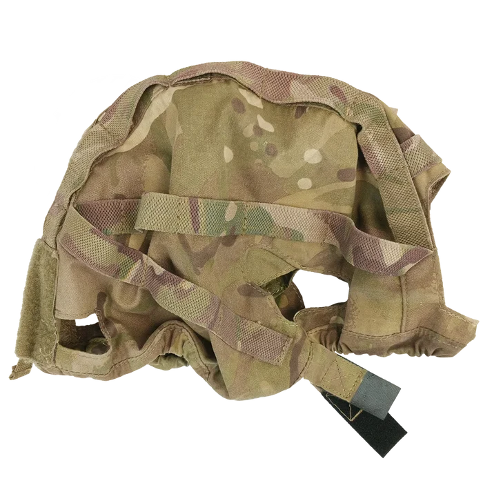 British MTP Virtus Helmet Cover - NVG and Rail Cutouts - British Army Surplus - Helmets