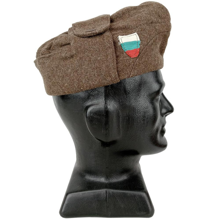 Bulgarian Army Wool Side Cap - Bulgarian Army Surplus - Side Caps
