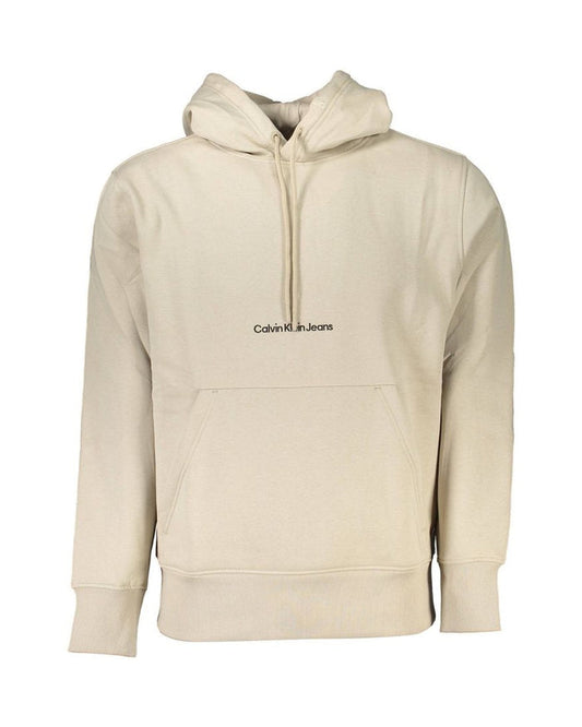 Calvin Klein Beige Cotton Men Sweater