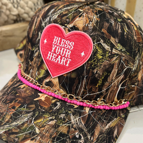 Camo Heart Hat