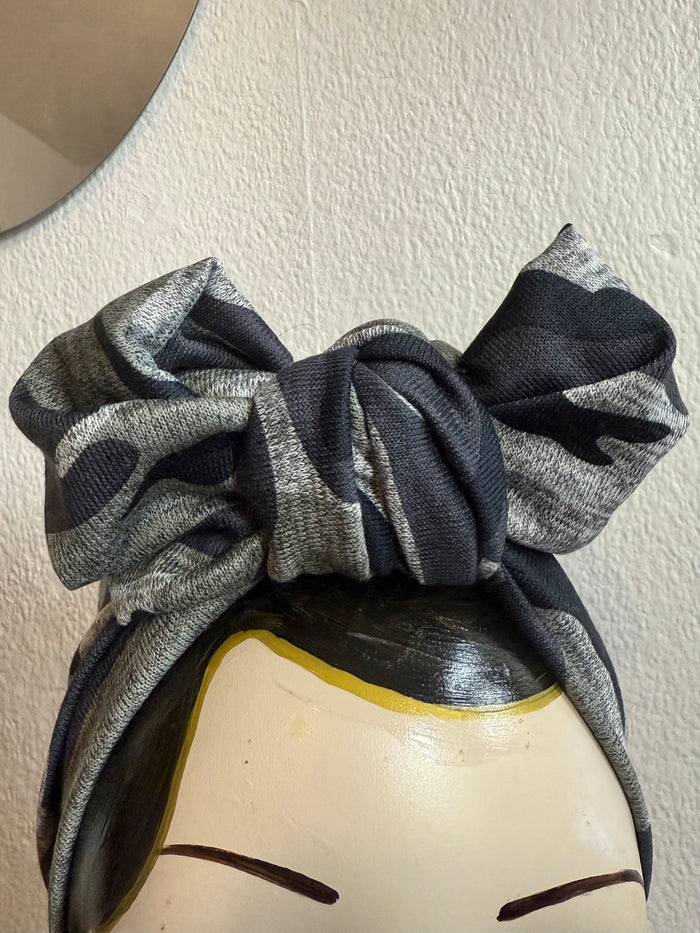 camo print headband