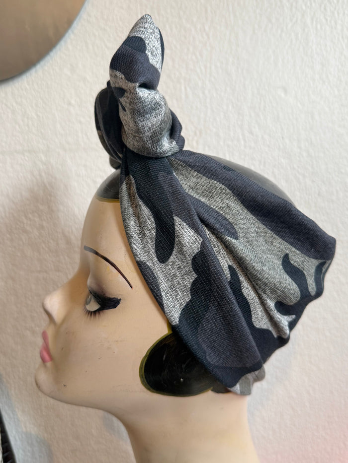 camo print headband