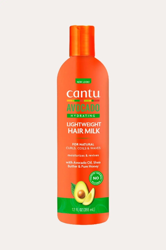 CANTU AVOCADO HYDRATING LIGHTWEIGHT HAIR MILK 12oz CANTU