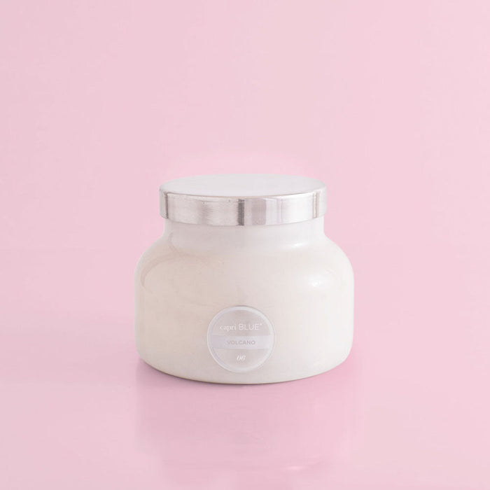Capri Blue Volcano White Signature Jar Candle 19oz