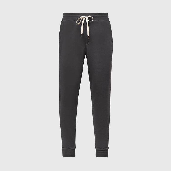 Carbon Fleece French Terry Joggers with elastic waistband and ribbed cuffs.