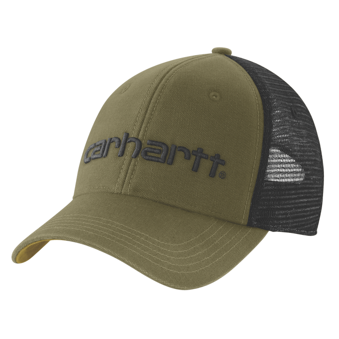 Carhartt Canvas Mesh-Back Logo Graphic Cap
