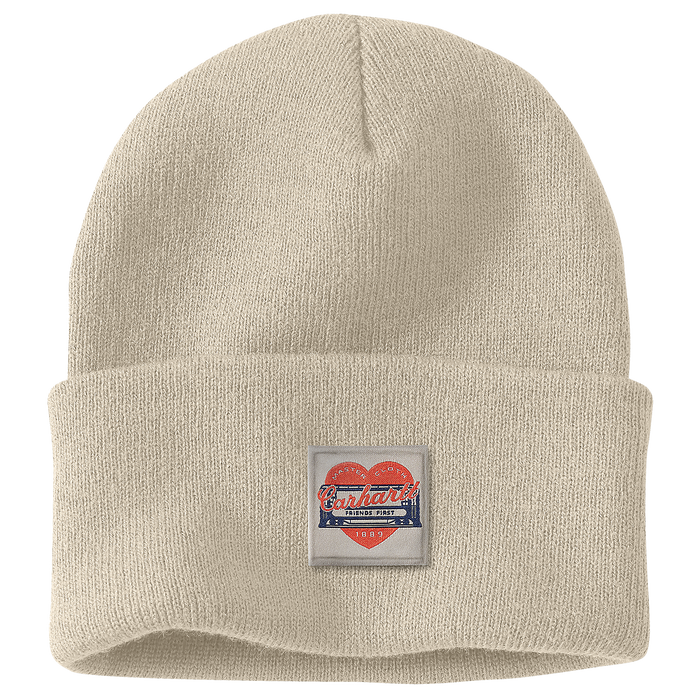Carhartt Knit Heart Patch Beanie