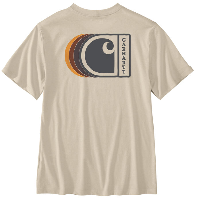 Carhartt Relaxed Fit Lightweight Short-Sleeve C Graphic T-Shirt