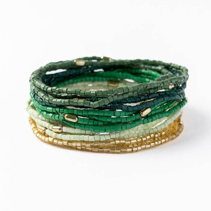 Chelsea Bracelet Stack- Green