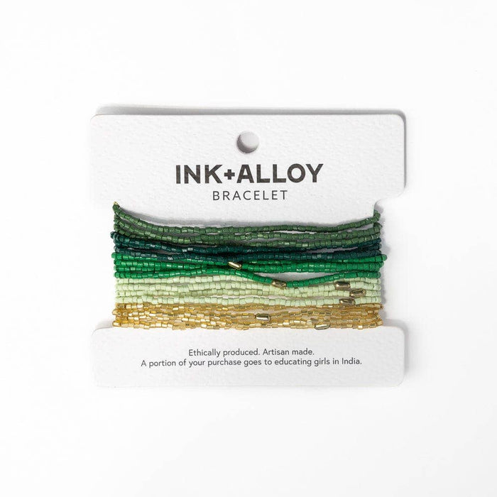 Chelsea Bracelet Stack- Green