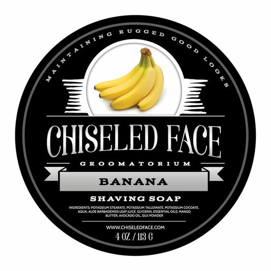 Chiseled Face | Banana Shaving Soap