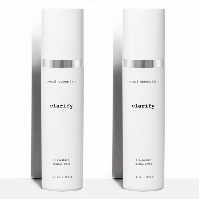 deep cleansing face wash with salicylic acid to exfoliate, clear pores & prevent acne by dermal essentials