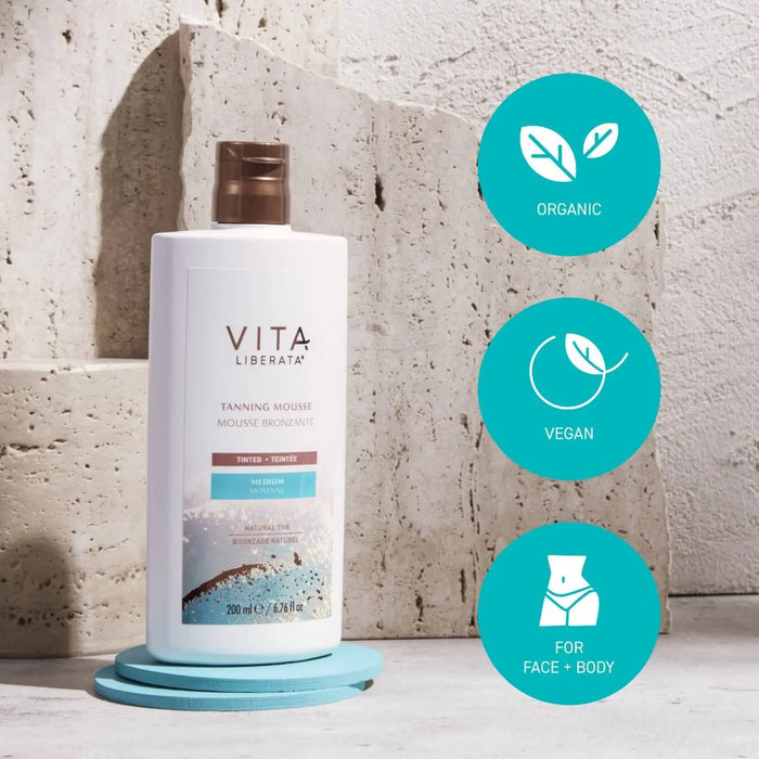 CLEAR TANNING MOUSSE MEDIUM Vita Liberata