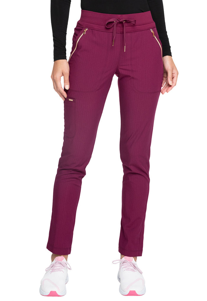 Clearance Cherokee Statement Mid Rise Tapered Leg Drawstring Scrub Pants