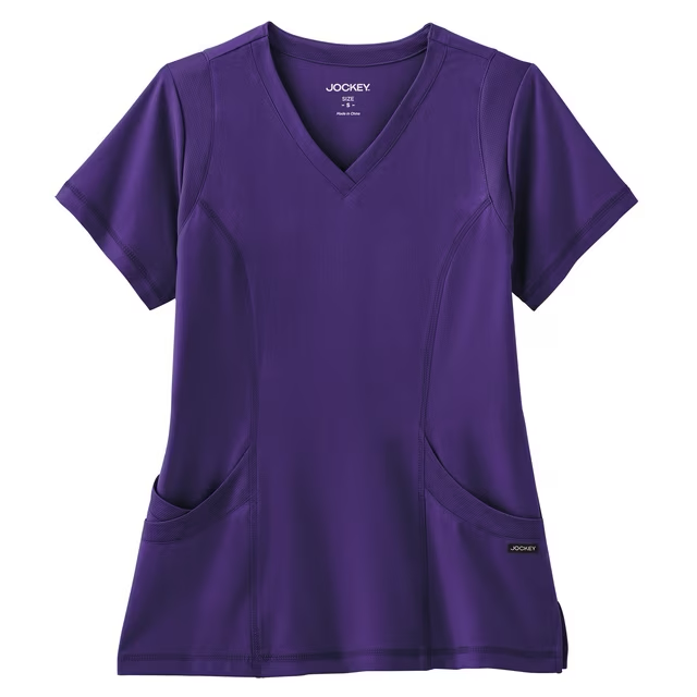 Clearance Jockey Mesh V-Neck Scrub Top