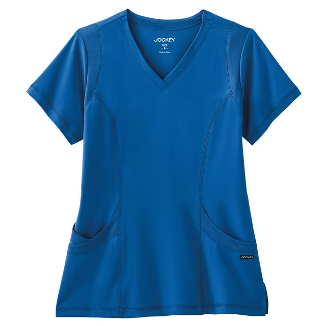 Clearance Jockey Mesh V-Neck Scrub Top