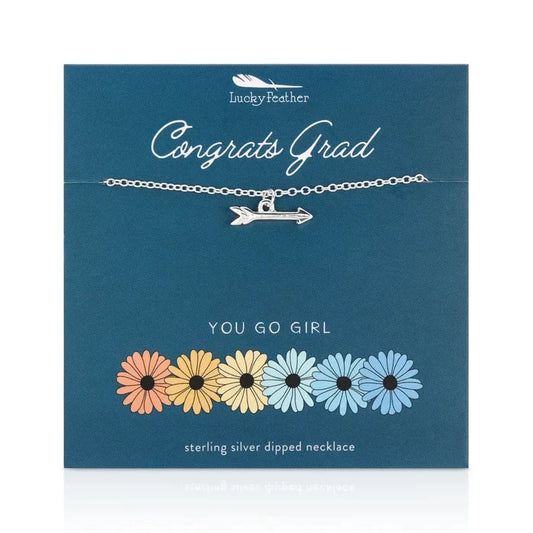 Congrats Grad - You Go Girl Necklace