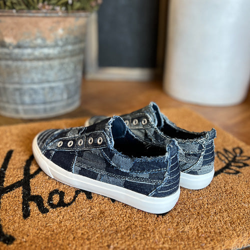 Corky's Dark Denim Babalu Slip Ons