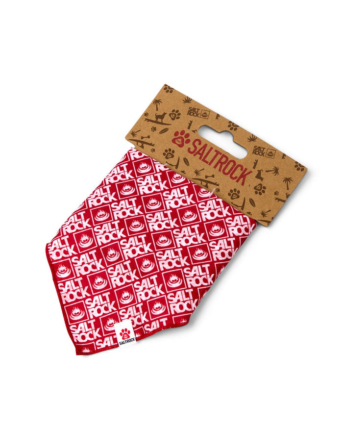 Corp Pet Bandana in Red