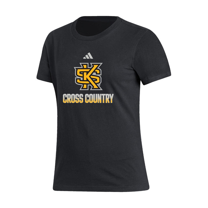 CROSS COUNTRY : Women's Fresh Short Sleeve Tee  - Black