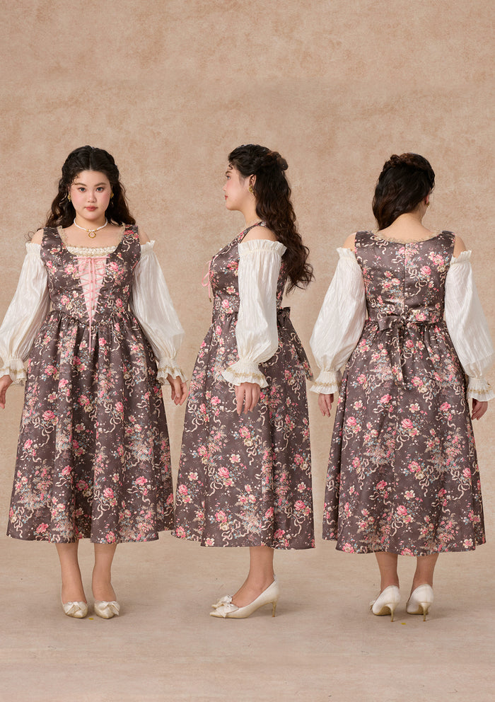 Curve & Plus Provence Diary Dress