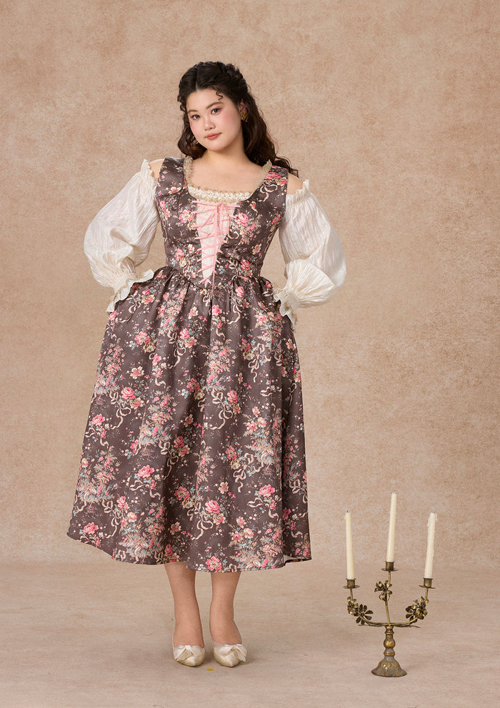 Curve & Plus Provence Diary Dress