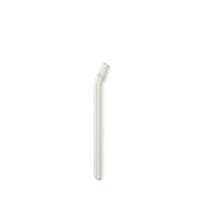 Daisy Curved Glass Straw