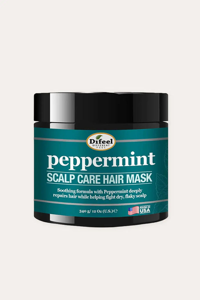 DIFEEL PEPPERMINT SCALP CARE HAIR MASK 12oz - BSW BEAUTY CANADA