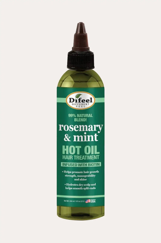 DIFEEL ROSEMARY & MINT HOT OIL HAIR TREATMENT 8oz - BSW BEAUTY CANADA