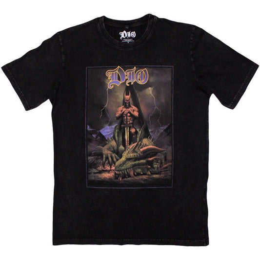 DIO - KILLING THE DRAGON - Stone Wash T-Shirt Black