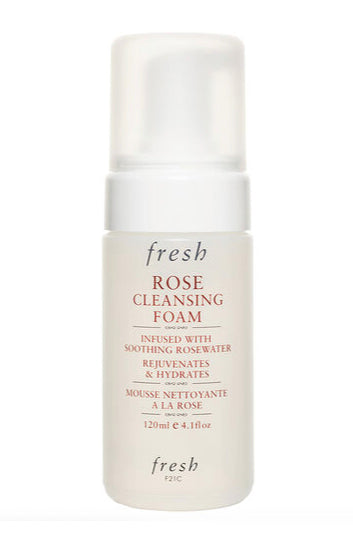 DISCONTINUED Rose Cleansing Foam Face Wash 4.1 fl oz