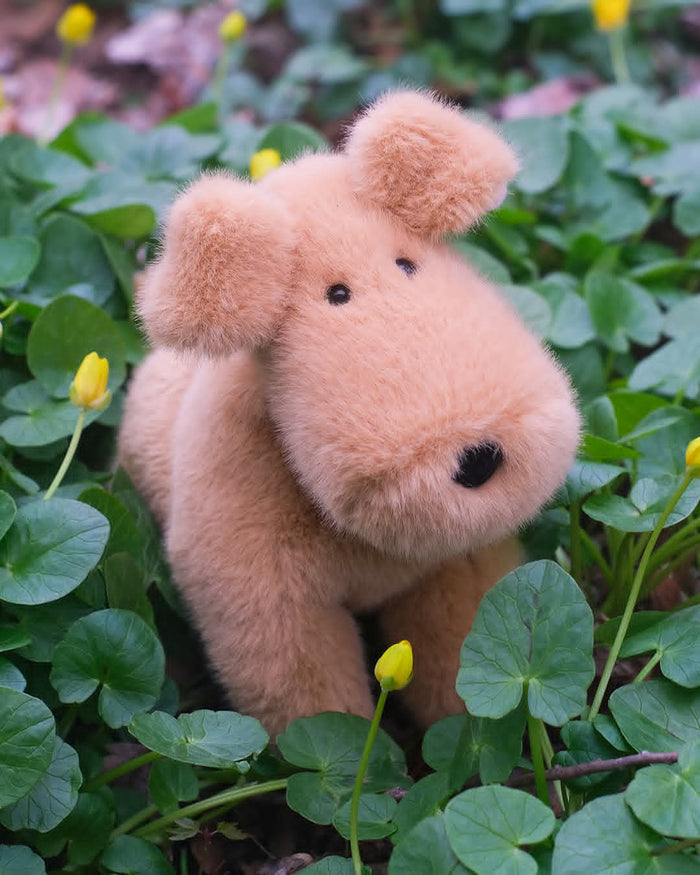 Douglas Toys Ed Tan Dog Muzzle Plush