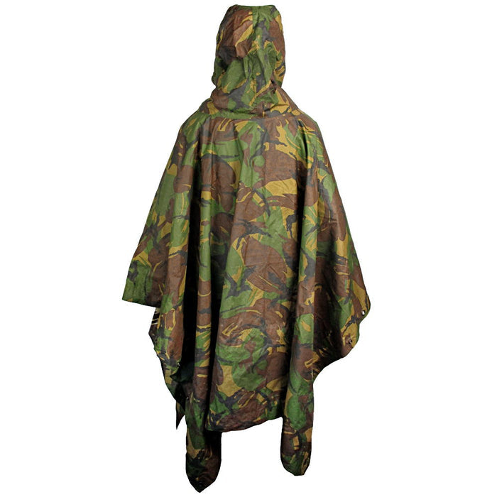 Dutch Army DPM Poncho - Value Grade - Dutch Army Surplus - Ponchos
