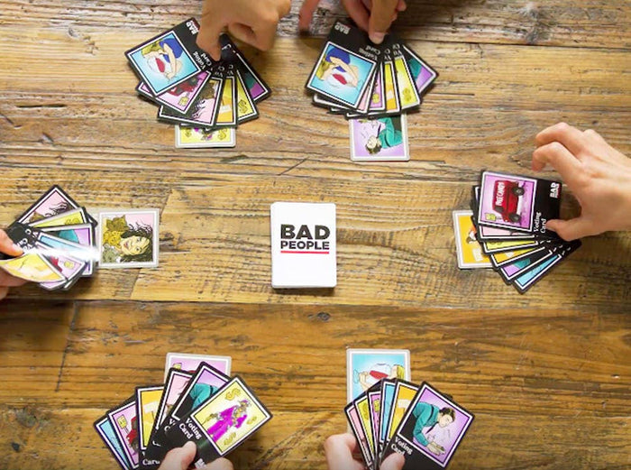 Dyce Games - BAD PEOPLE | ON-THE-GO EDITION: Tuck Box Adult Party Game