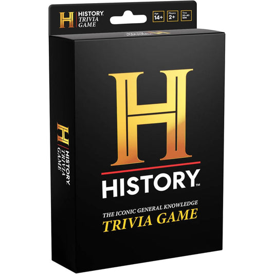 Dyce Games - HISTORY TRIVIA GAME | ON-THE-GO EDITION: Tuck Box