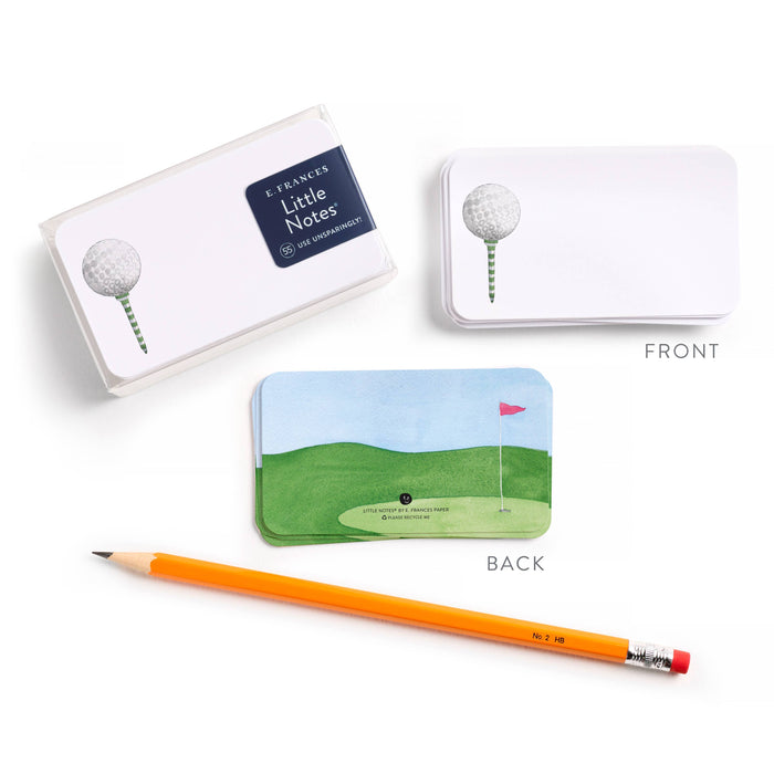 E. Frances Paper - Golf Tee Little Notes® NEW 55 Count
