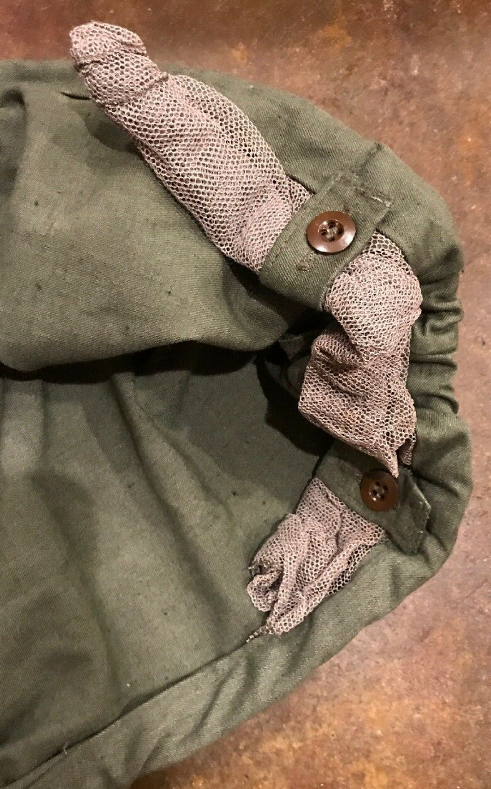 East German DDR Kampfgruppen Helmet Cover Hood