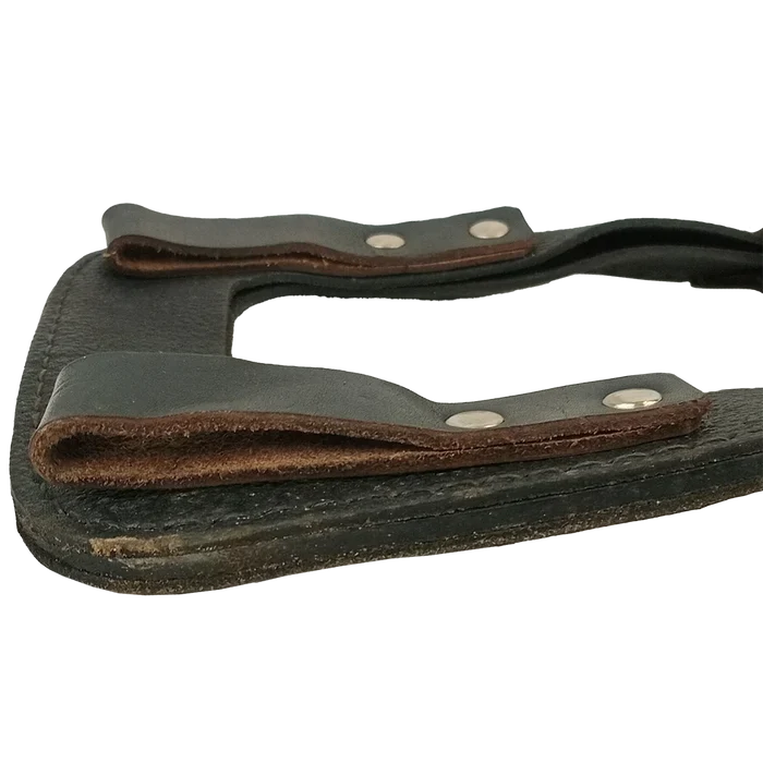 East German Leather Shovel Cover - East German Army Surplus - Entrenching Tools