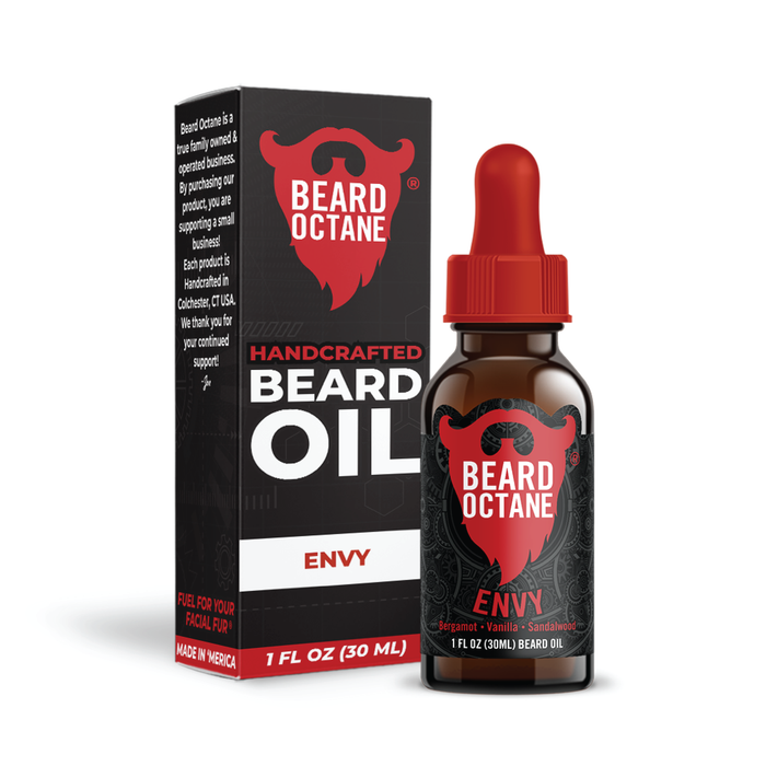 Envy Beard Oil - Bergamot, Vanilla & Sandalwood