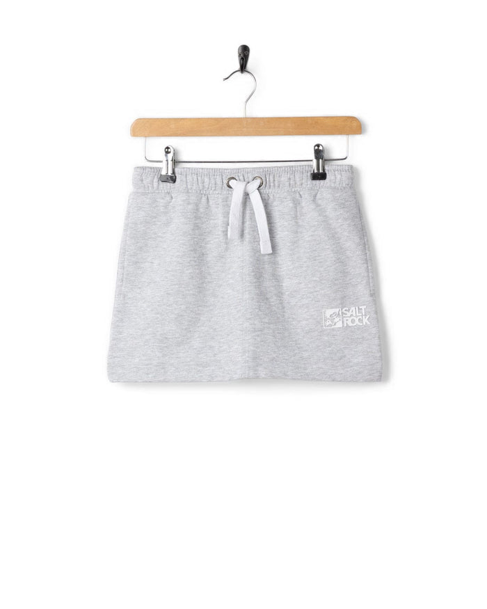 Essential Kids Sweat Skirt in Grey