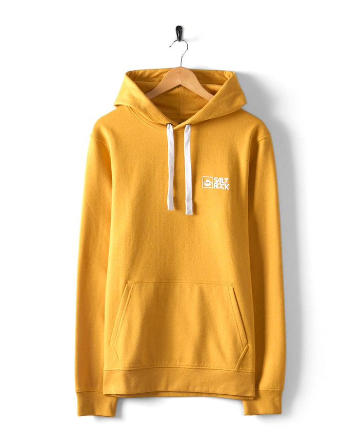 Essential Mens Pop Hoodie in Yellow