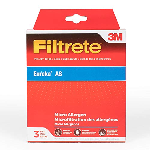 Eureka Style AS, EL1050, SP1050 Micro Allergen Paper Bags (3 bags) Generic Part 67726-6, 67726A-6